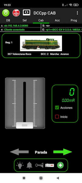 DCCpp Cab - Image screenshot of android app