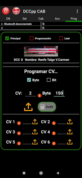 DCCpp Cab - Image screenshot of android app
