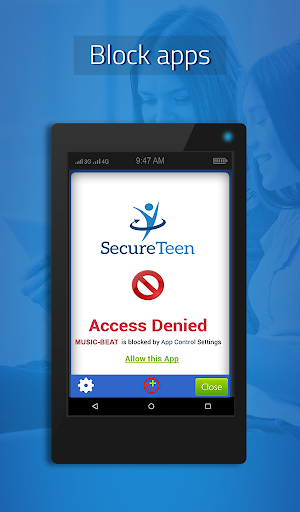 SecureTeen Parental Control - عکس برنامه موبایلی اندروید