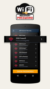 Free Wifi Password Recovery - Image screenshot of android app