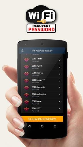 Free Wifi Password Recovery - Image screenshot of android app