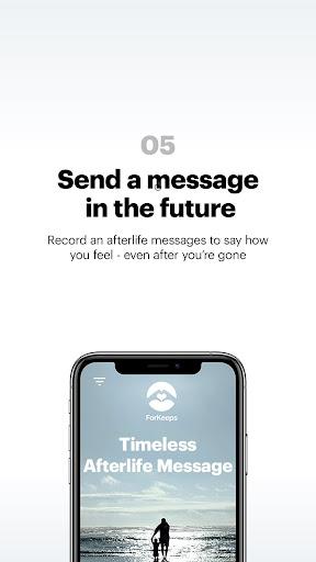 ForKeeps - Keep Memories Alive - Image screenshot of android app