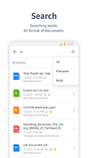 Polaris Office: Edit&View, PDF - Image screenshot of android app