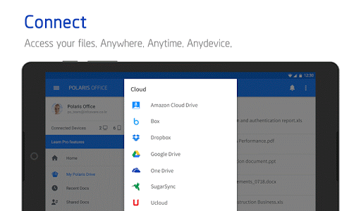 Polaris Office for LG - عکس برنامه موبایلی اندروید