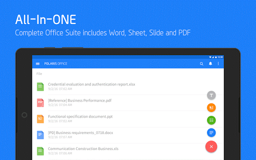 Polaris Office for LG - عکس برنامه موبایلی اندروید