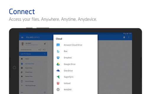 Polaris Office for LG - عکس برنامه موبایلی اندروید