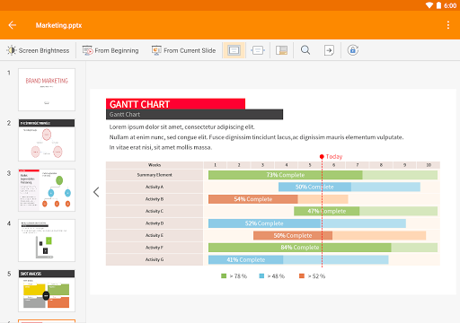 Polaris Viewer - PDF, Office - عکس برنامه موبایلی اندروید