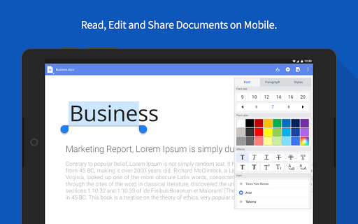 Polaris Office for Dooray - Image screenshot of android app
