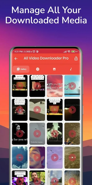 All Video Downloader Pro - Image screenshot of android app