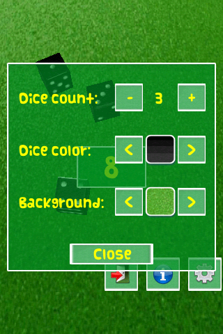 Dice Roller 3d - Shake & Roll - Image screenshot of android app