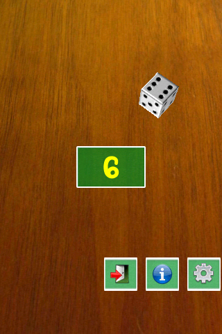 Dice Roller 3d - Shake & Roll - Image screenshot of android app