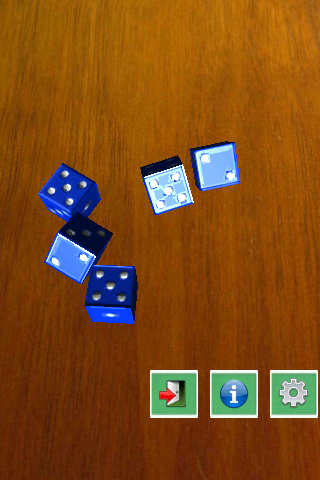 Dice Roller 3d - Shake & Roll - Image screenshot of android app