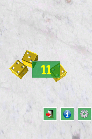 Dice Roller 3d - Shake & Roll - Image screenshot of android app