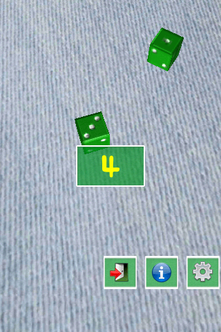 Dice Roller 3d - Shake & Roll - Image screenshot of android app