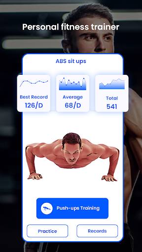 Push Ups Workout - Image screenshot of android app