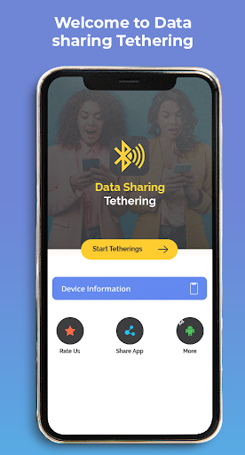 Wifi-Bluetooth Tethering - عکس برنامه موبایلی اندروید