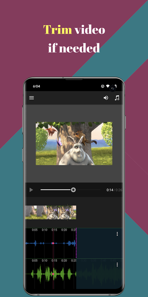 Add Music To Video - عکس برنامه موبایلی اندروید