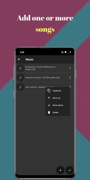 Add Music To Video - عکس برنامه موبایلی اندروید