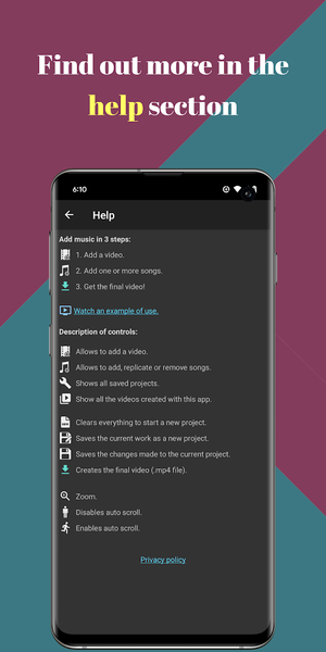 Add Music To Video - عکس برنامه موبایلی اندروید