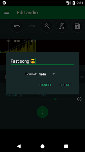 Audio Speed Changer - عکس برنامه موبایلی اندروید