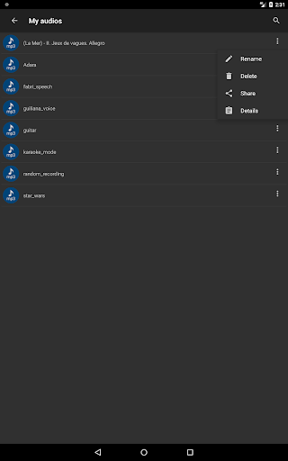 Convert to Mp3 - Image screenshot of android app