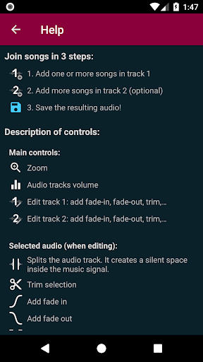 Music Joiner - عکس برنامه موبایلی اندروید