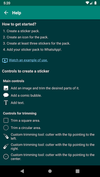 Photos To Stickers - عکس برنامه موبایلی اندروید