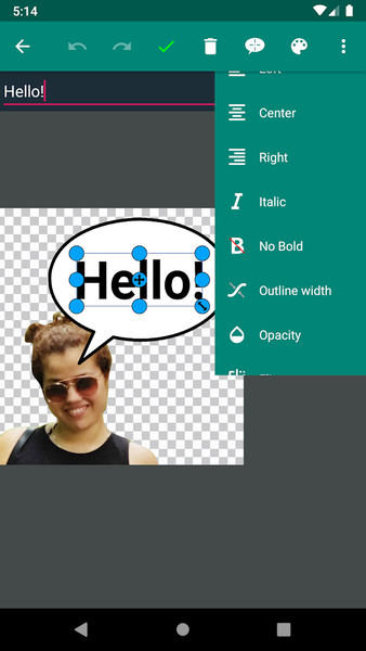 Photos To Stickers - عکس برنامه موبایلی اندروید