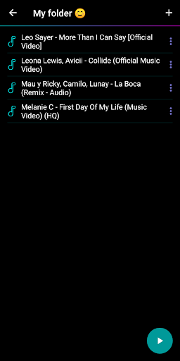 Simple Music Player - عکس برنامه موبایلی اندروید