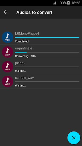 Wav to Mp۳ - عکس برنامه موبایلی اندروید