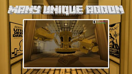 Mod Bendy Cartoon Cat Ink Machine for MCPE - عکس برنامه موبایلی اندروید