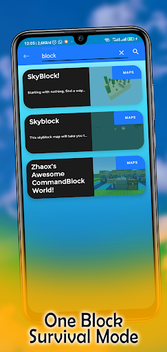 One Block Survival Mode for MCPE - عکس برنامه موبایلی اندروید