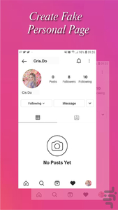instagram simulator - Image screenshot of android app