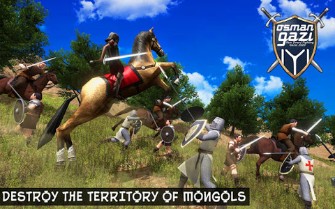 Osman Gazi Sword Fighting War - Gameplay image of android game