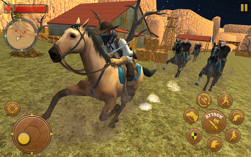 Ninja Warrior Horse Riding - Image screenshot of android app