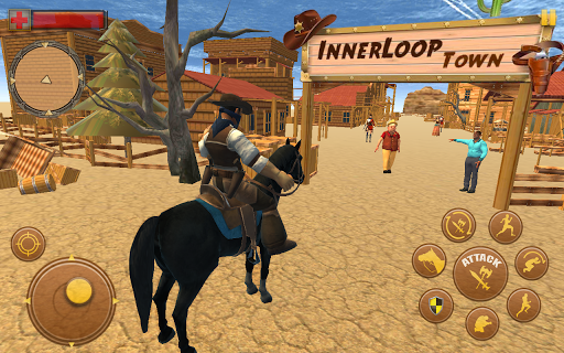 Ninja Warrior Horse Riding - Image screenshot of android app
