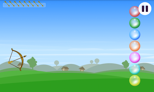 Bubble Archery - Gameplay image of android game