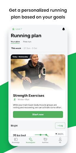 Joggo - Run Tracker & Coach - عکس برنامه موبایلی اندروید