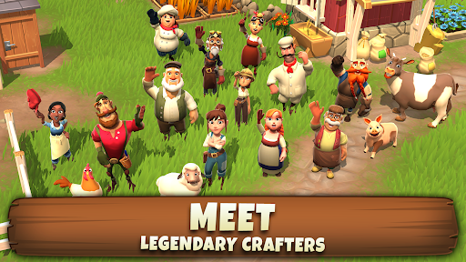 Sunrise Village: Farm Game - Gameplay image of android game