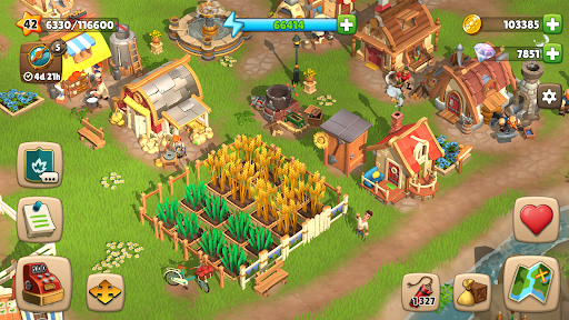 Sunrise Village: Farm Game - Gameplay image of android game