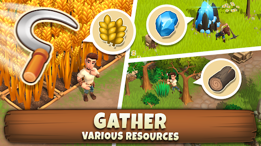 Sunrise Village: Farm Game - Gameplay image of android game