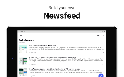 Inoreader: News & RSS reader - عکس برنامه موبایلی اندروید