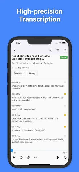 SoundType AI - Voice To Text - عکس برنامه موبایلی اندروید