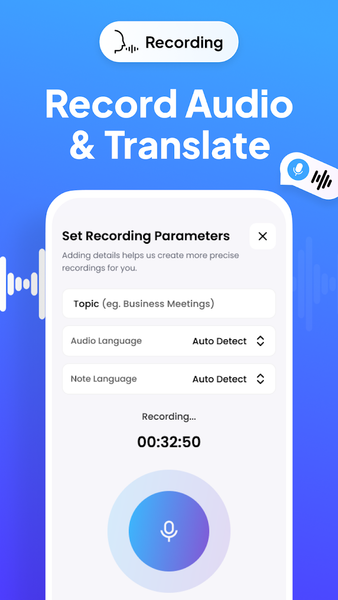 AI Note Taker & Summarizer - عکس برنامه موبایلی اندروید