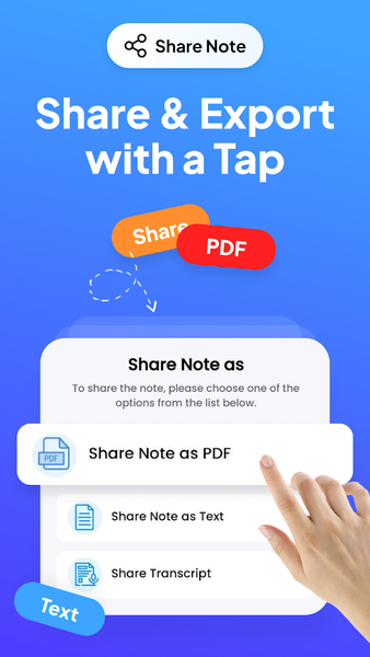 AI Note Taker & Summarizer - عکس برنامه موبایلی اندروید