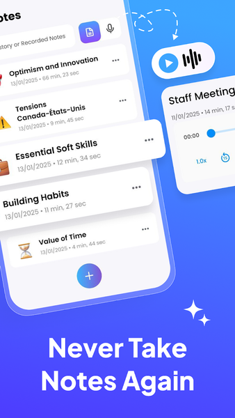 AI Note Taker & Summarizer - Image screenshot of android app