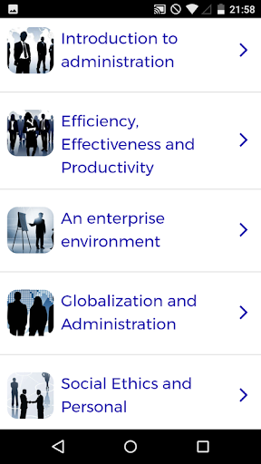 Administration Course - عکس برنامه موبایلی اندروید