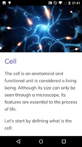 Biology Course - Image screenshot of android app