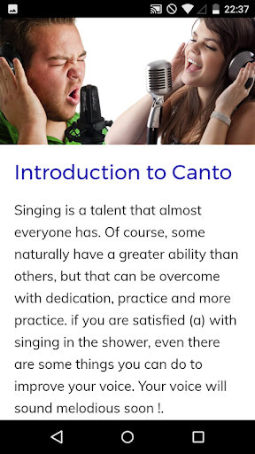 Singing Course - Image screenshot of android app