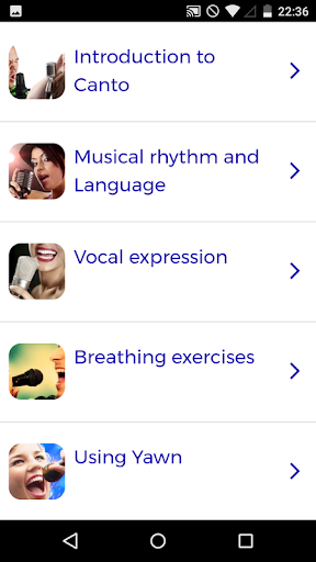 Singing Course - Image screenshot of android app